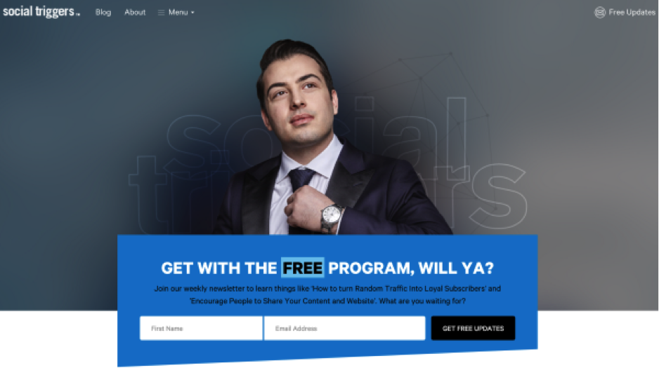 Custom Header design for CRO